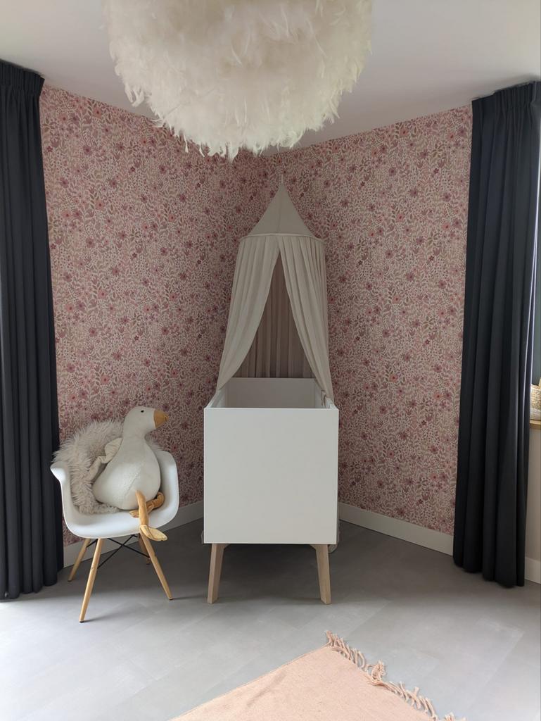 Kidsmill Sixties Babykamer Wit Mat/Naturel. Bed,Commode,Kast, Kinderen en Baby's, Ophalen, Gebruikt, Jongetje of Meisje