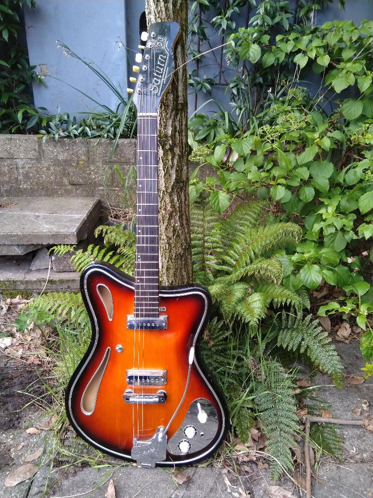 Hopf Saturn 63, Muziek en Instrumenten, Ophalen, Gebruikt, Semi-solid body, Overige merken