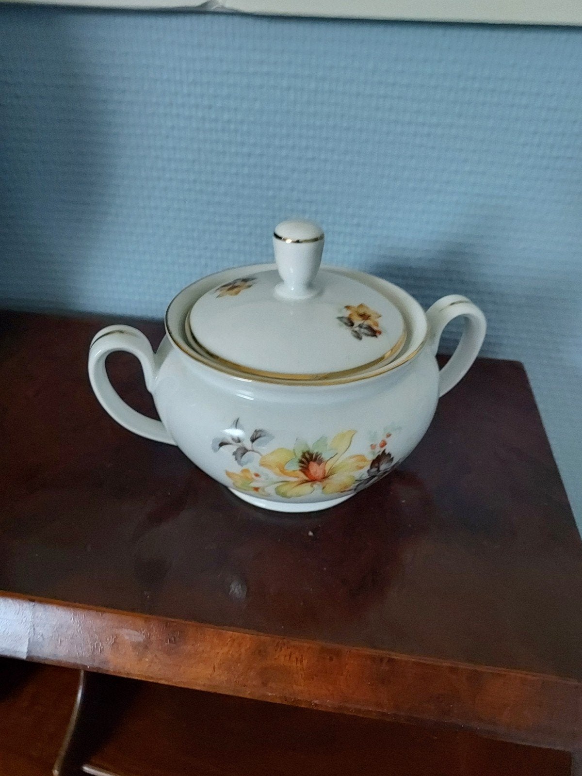 Suikerpot  MZ porcelein, Ophalen of Verzenden, Gebruikt, Porselein