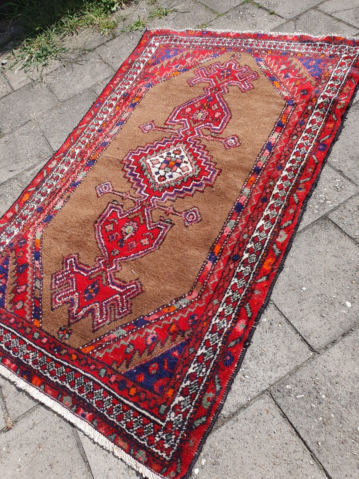 perzisch tapijt 165x110 cm, Gebruikt, 100 tot 150 cm, Ophalen of Verzenden, Iran