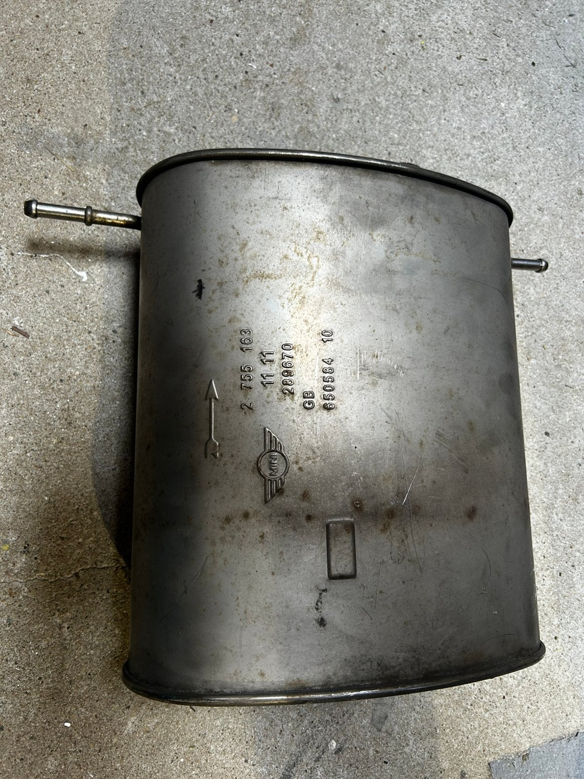 Midden en einddemper voor Mini Cooper S R56, bouwjaar 2011, Ophalen, Mini