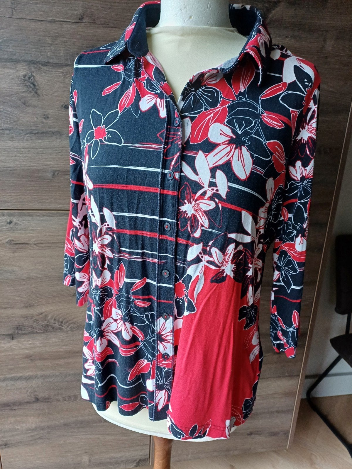 Sommermann blouse - Maat 42, Maat 42/44 (L), Ophalen of Verzenden, Zo goed als nieuw, Meerkleurig