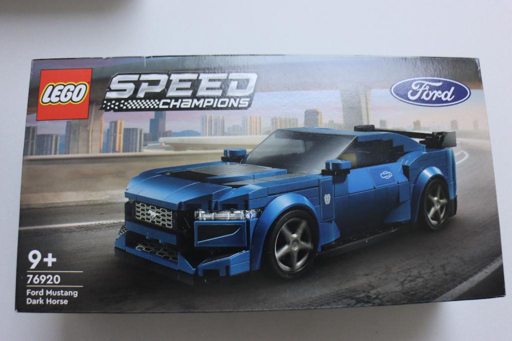 LEGO 76920 Speed Champions Ford Mustang Dark Horse, Lego, Nieuw, Complete set, Compleet