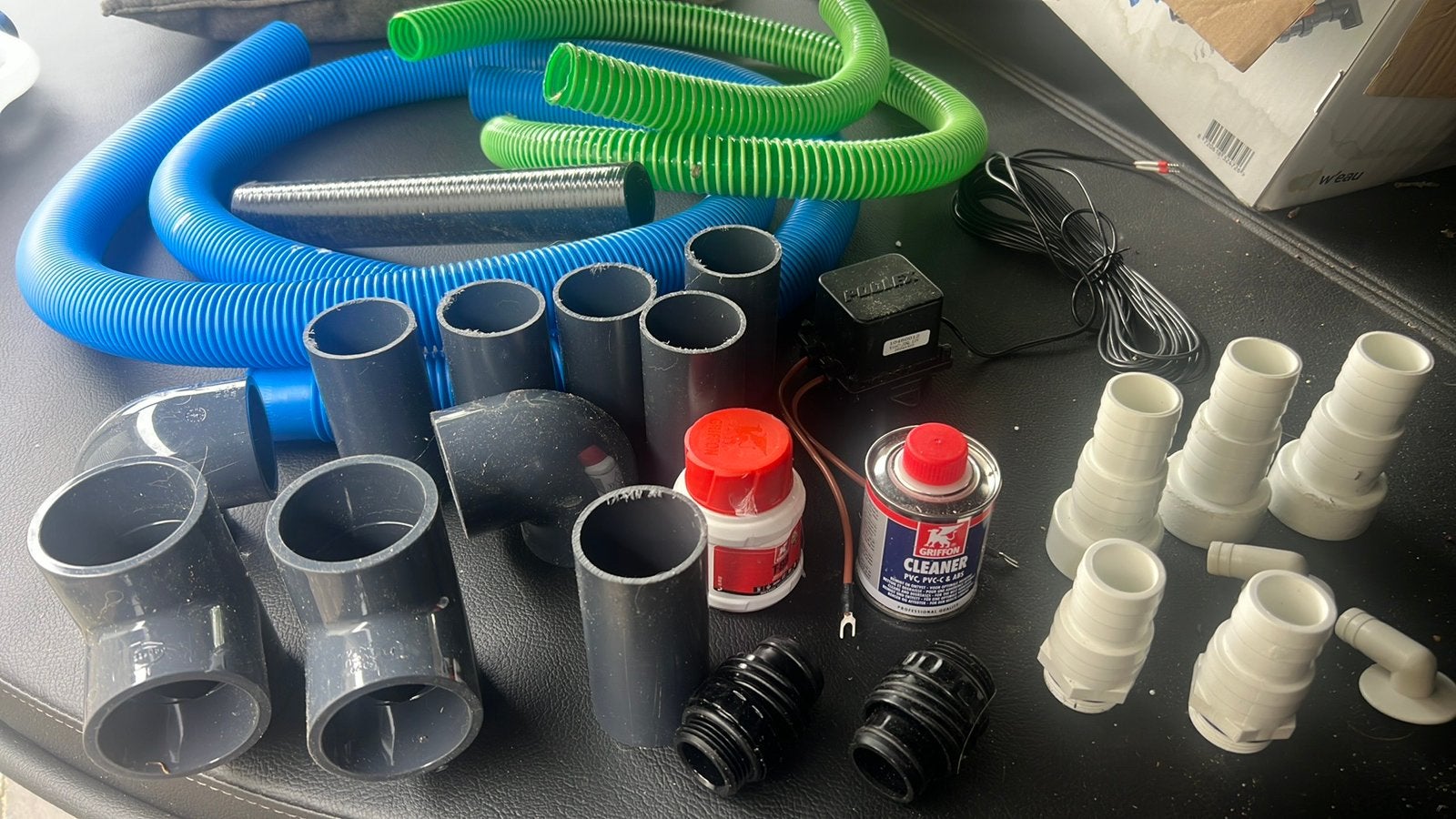 Restant aansluitmaterialen hottub bypass, Pvc, Overige typen, Ophalen of Verzenden, Zo goed als nieuw