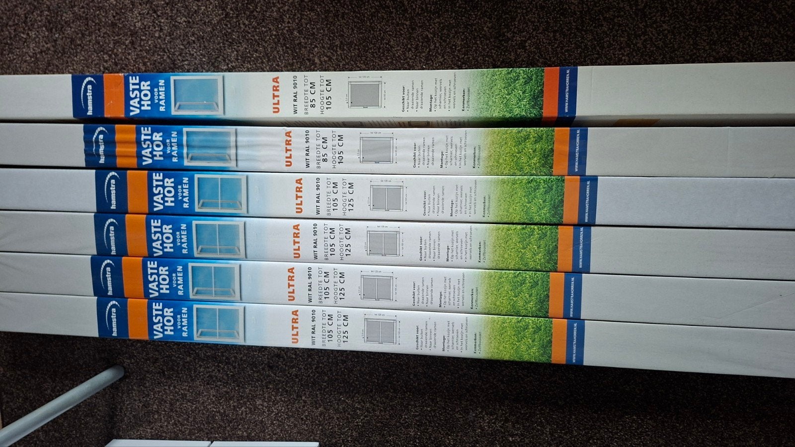 Hamstra Vaste Hor Ramen - Diverse Maten (Nieuw), Ophalen, 120 cm of meer, Hordeur, Minder dan 200 cm