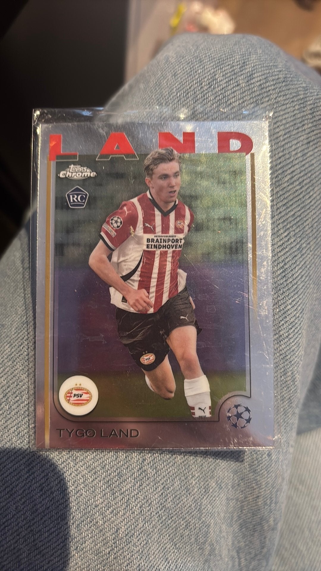 Psv kaart topps, Ophalen of Verzenden, Zo goed als nieuw, PSV, Spelerskaart