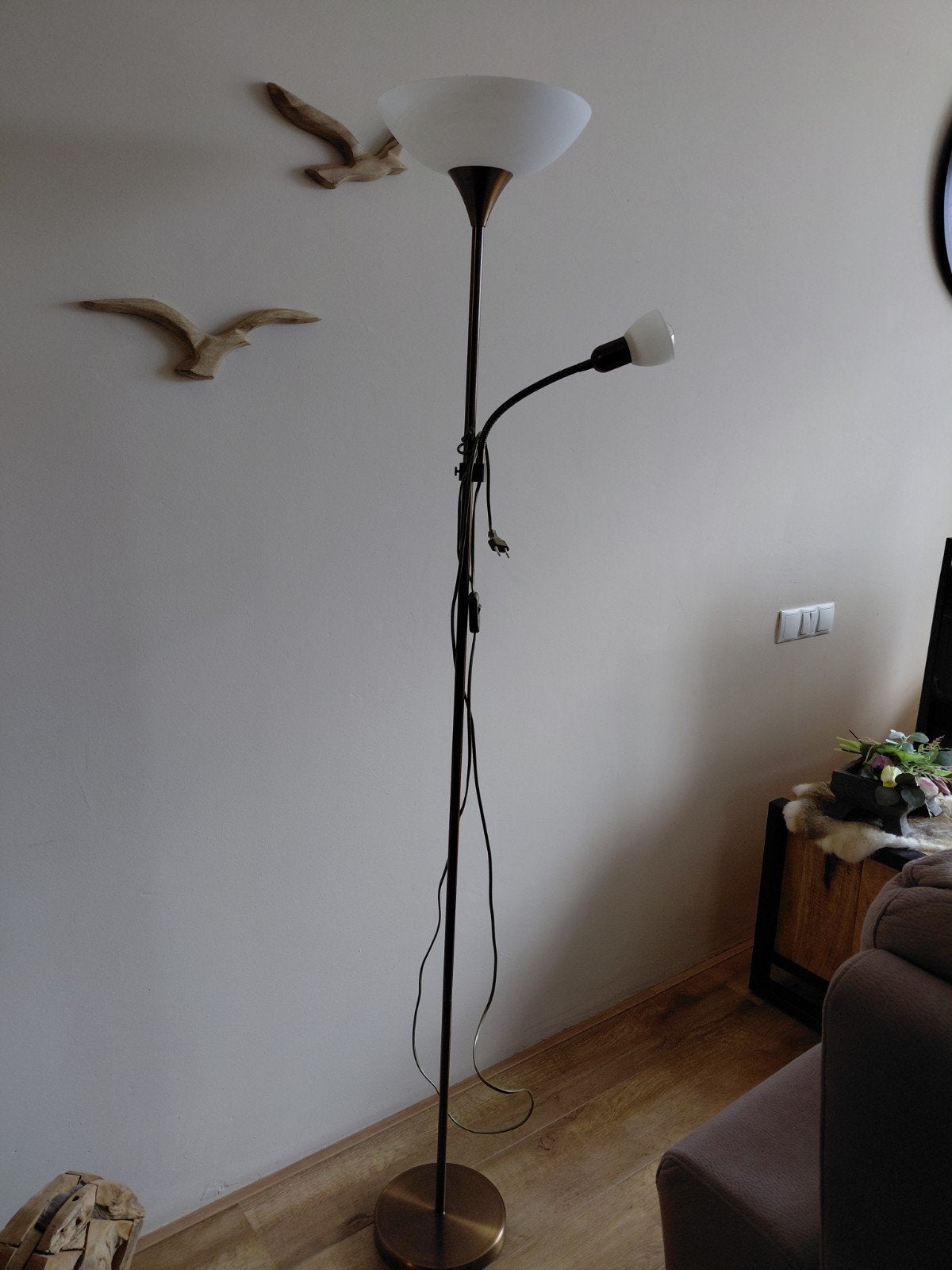 staande lamp, Ophalen, Gebruikt, Kunststof, 150 tot 200 cm