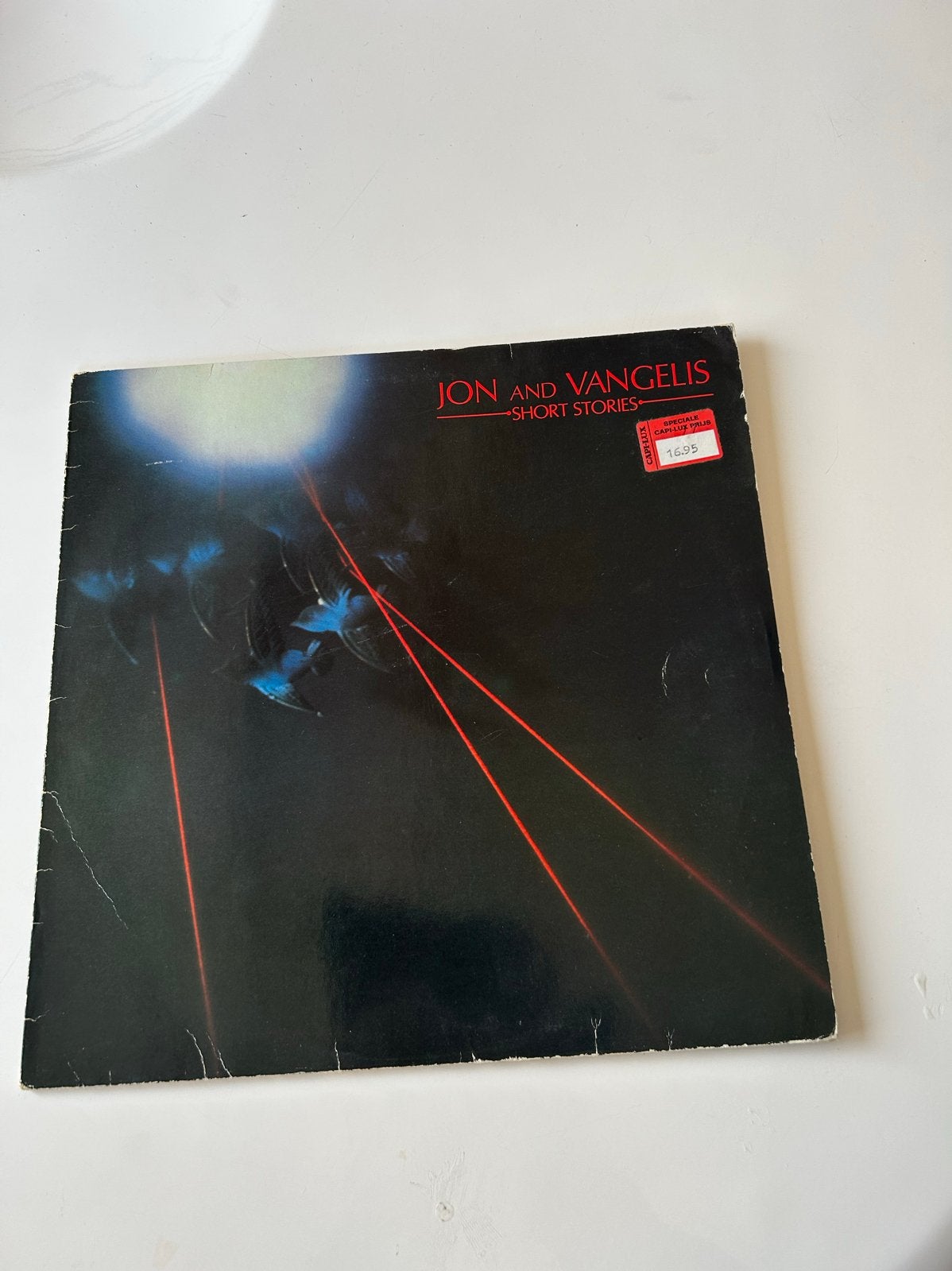 Jon and Vangelis - Short Stories LP (1980), LP, Gebruikt, Ophalen of Verzenden, Elektronisch