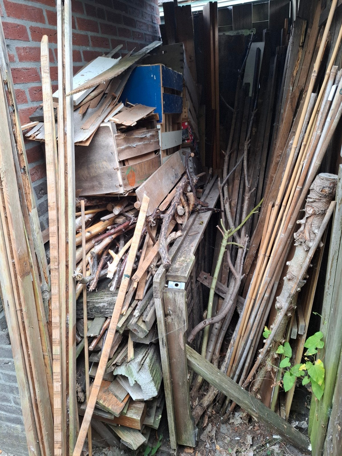 Brandhout, Ophalen, Overige houtsoorten