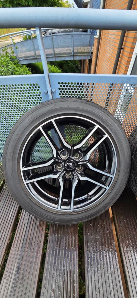 Ford Mustang s550 velgen met banden - Zo goed als nieuw!, Ophalen, Gebruikt