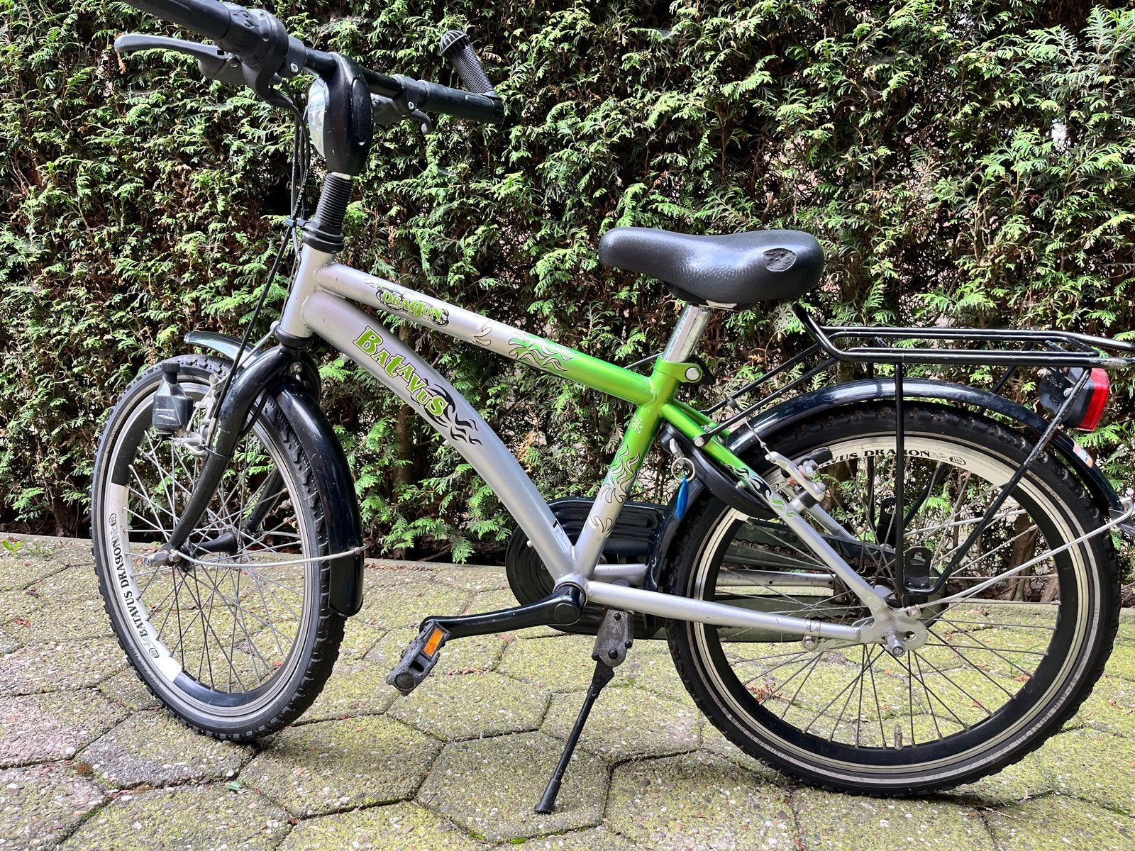 Batavus kinderfiets 20 inch, Fietsen en Brommers, Ophalen, Gebruikt, Terugtraprem, 20 inch of meer