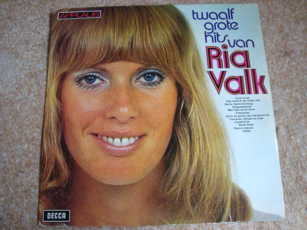 Ria valk lp's per stuk te koop, Ophalen of Verzenden, Zo goed als nieuw, 12 inch, Levenslied of Smartlap