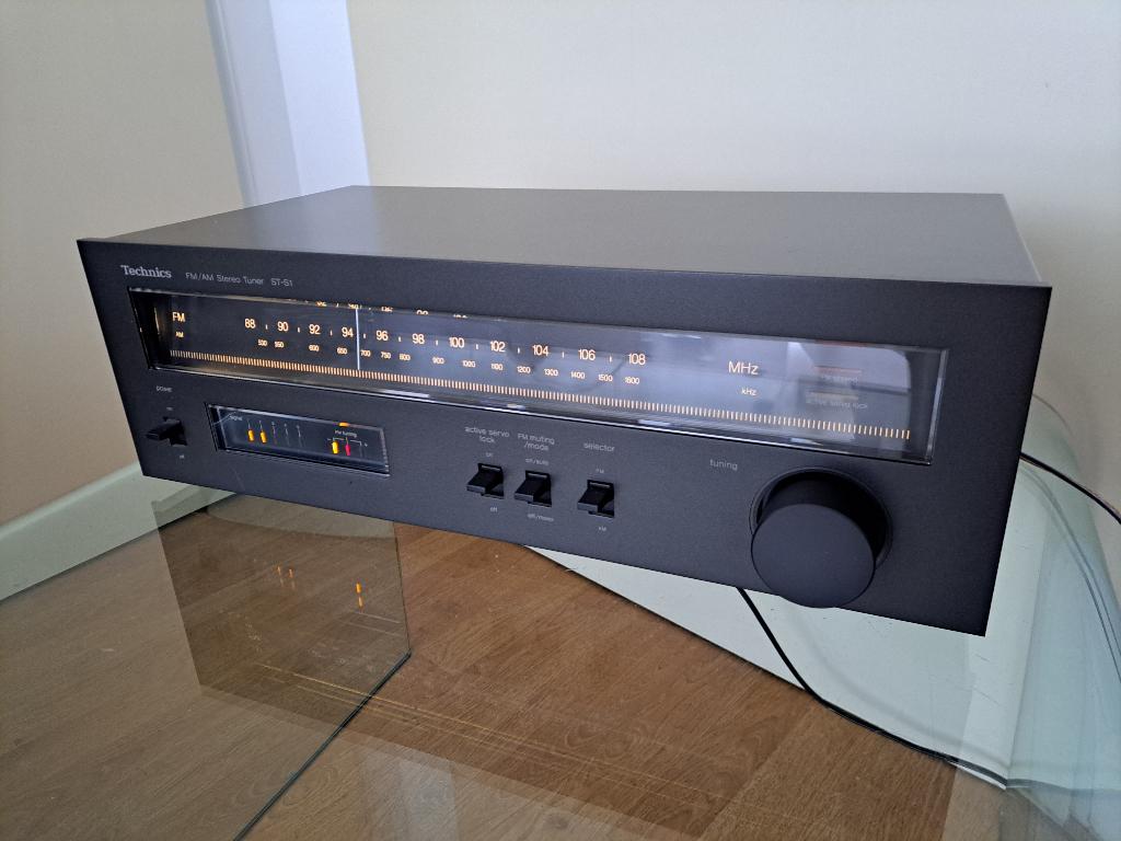 Vintage Technics ST-S1 Tuner, Ophalen of Verzenden, Zo goed als nieuw