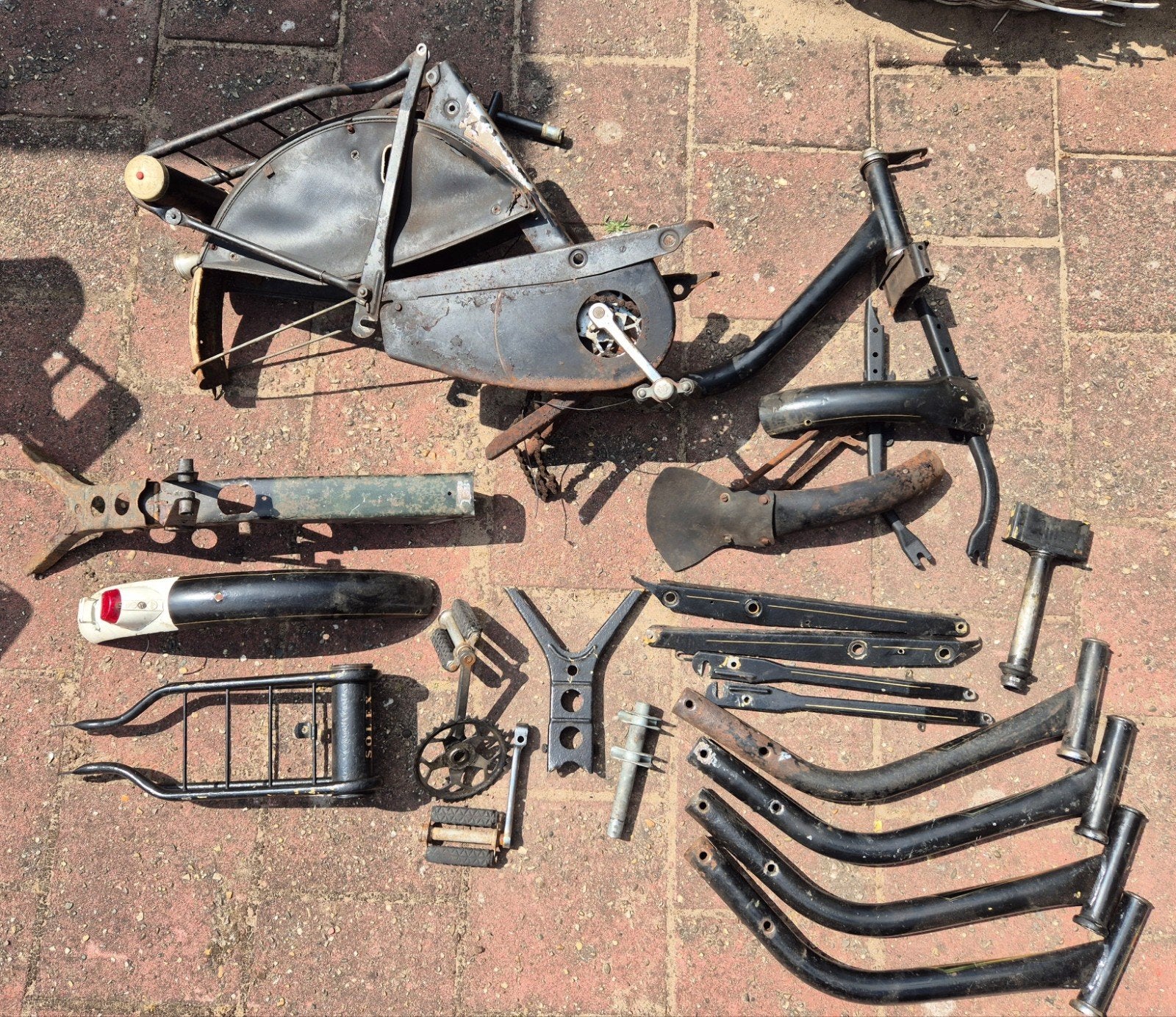 Diverse frame onderdelen Solex Oto, Ophalen of Verzenden, Gebruikt