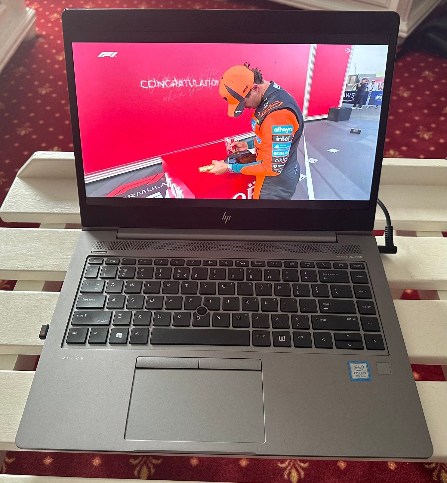 hp zbook 14u g6 (als nieuw), Qwerty, Minder dan 2 Ghz, Zo goed als nieuw, HP