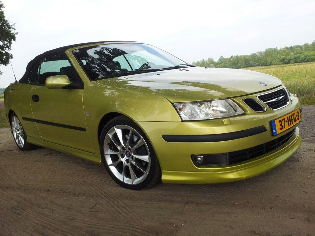Saab 9-3 Cabrio Aero HIrsch, Auto's, Saab, 1998 cc, 4 stoelen, Grijs, Particulier