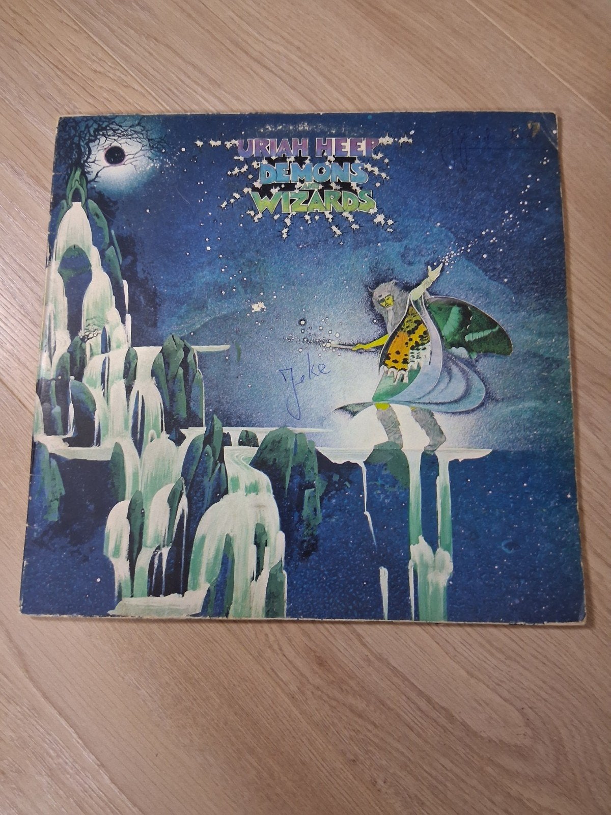 Uriah Heep - Demons and Wizards LP (1972), LP, Gebruikt, Hard Rock, Originele persing
