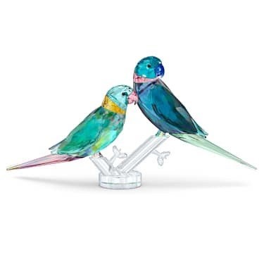 Swarovski parkieten paar Fife en Fifer nieuw, Verzamelen, Ophalen of Verzenden, Nieuw, Figuurtje