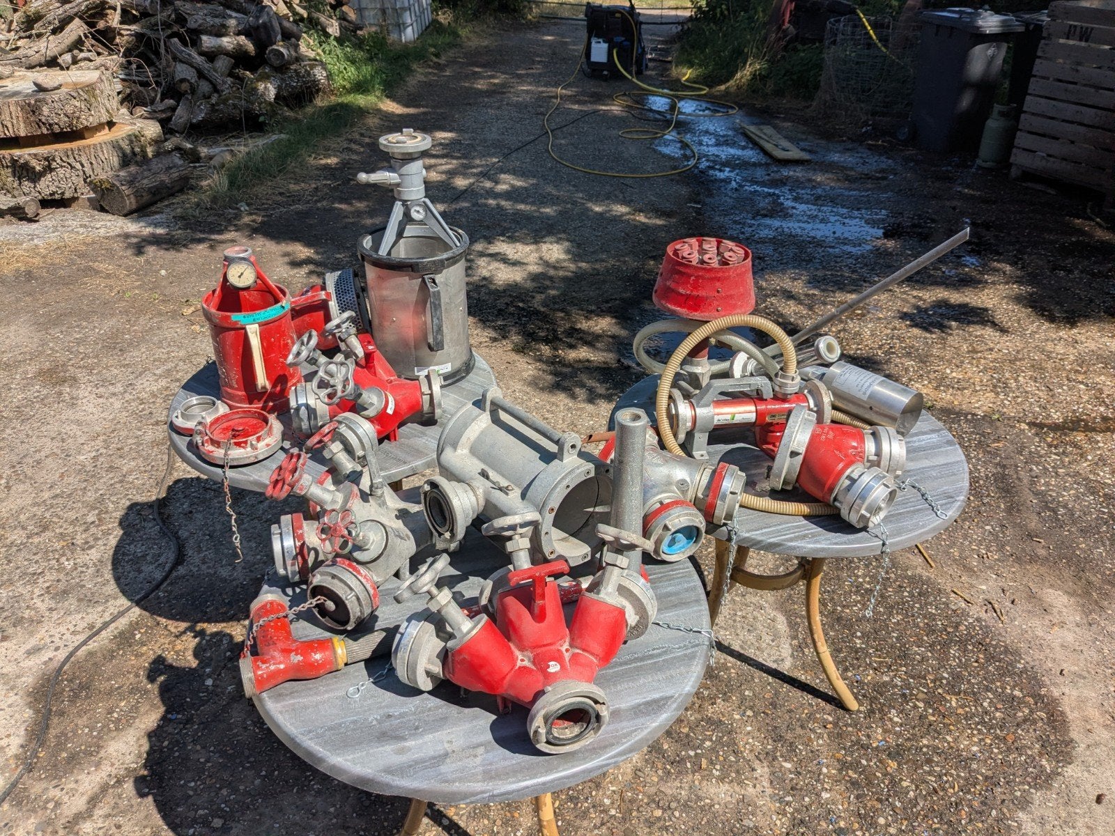 Brandweer appendages  toebehoren - BHV auto, Ophalen