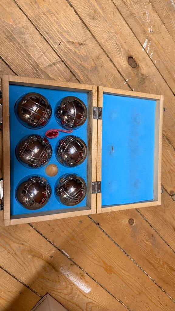 6 sjeu de boule ballen, Sport en Fitness, Bowlen, Ophalen, Gebruikt, Bal
