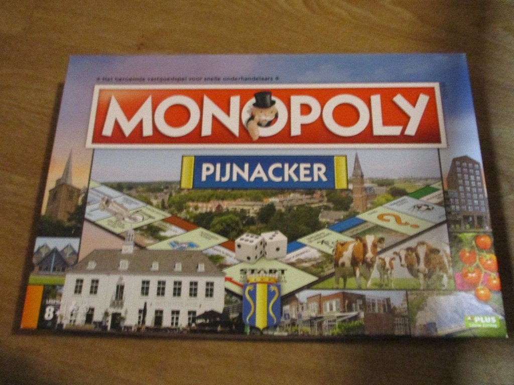 bordspel nieuw Monopoly Pijnacker Monopolie limited, Vijf spelers of meer, Ophalen of Verzenden, Nieuw, Monopoly