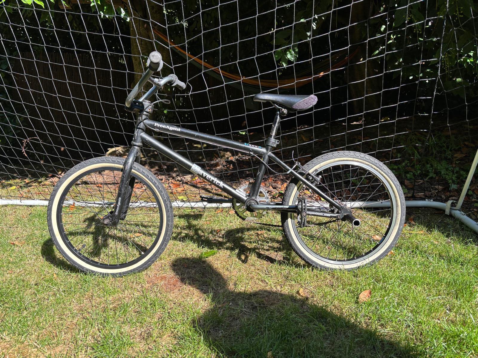 Stoere Free Agent BMX (Maverick), Ophalen, Gebruikt, Staal, Velgrem