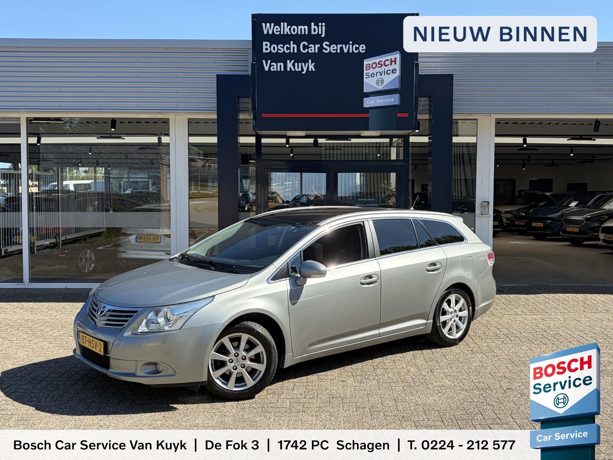 Toyota Avensis Wagon 2.0 VVTi Panoramic Business Special / N, Auto's, Toyota, Voorwielaandrijving, Stof, 4 cilinders, Parkeersensor