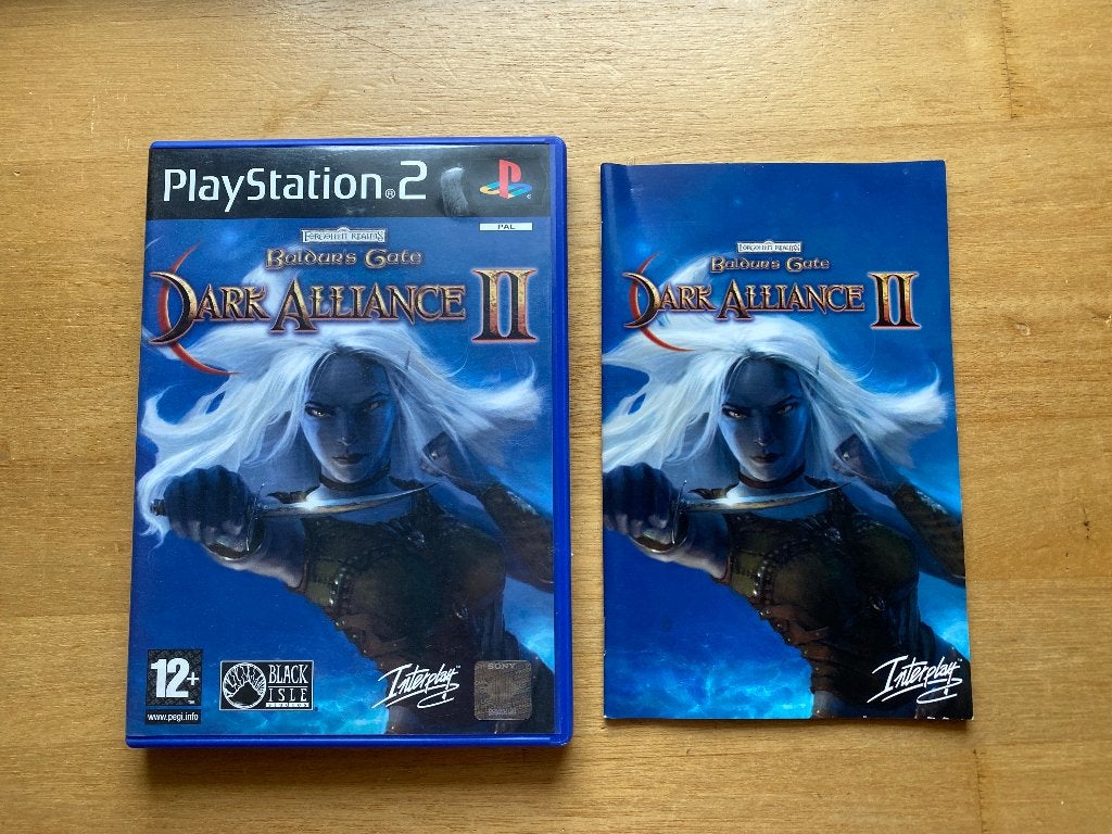 Baldurs gate II Dark alliance ps2, Spelcomputers en Games, 1 speler, Racen en Vliegen, Ophalen of Verzenden, Zo goed als nieuw