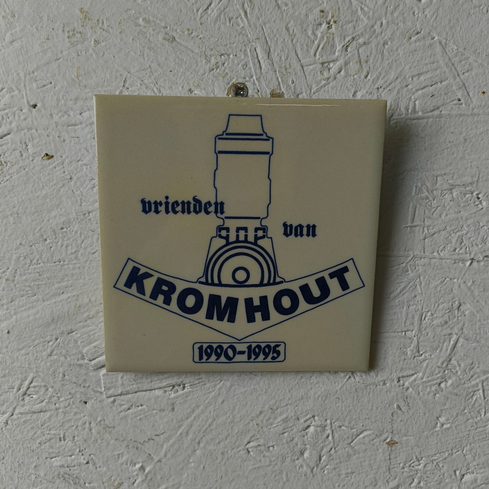 Vrienden van Kromhout tegeltje 1990-1995, Ophalen of Verzenden, Overige typen