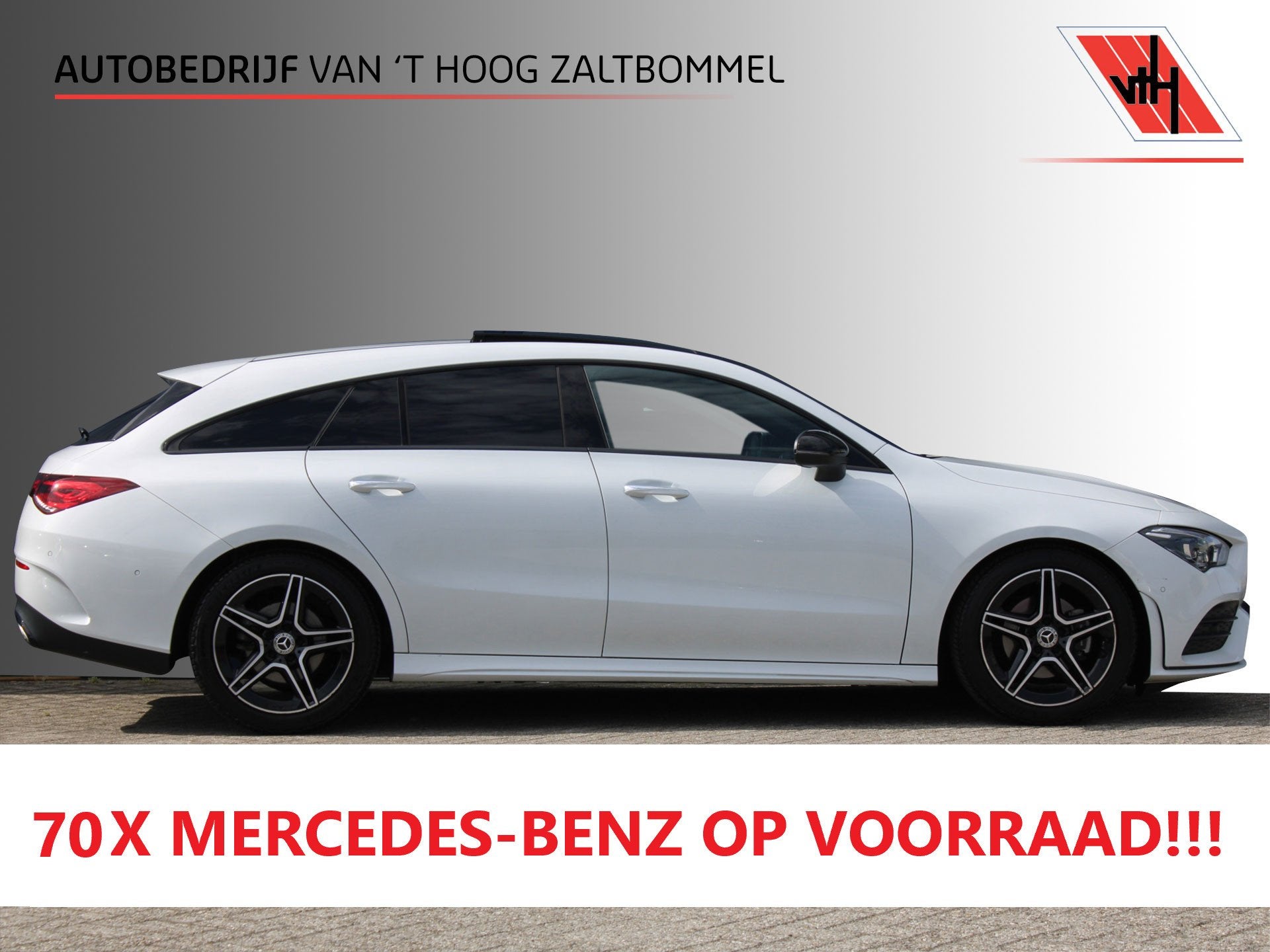 Mercedes-Benz CLA-Klasse Shooting Brake 180 AUT7 AMG NIGHT P, Auto's, CLA, 136 pk, Gebruikt, 4 cilinders