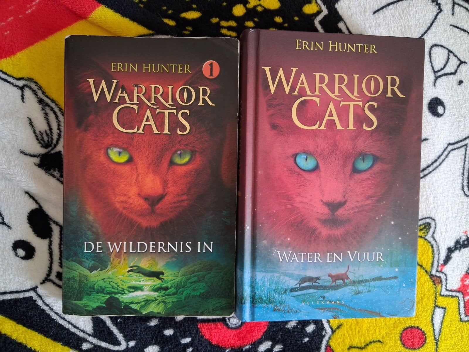 Erin Hunter - De wildernis in +Water en Vuur, Boeken, Ophalen of Verzenden, Zo goed als nieuw, Erin Hunter