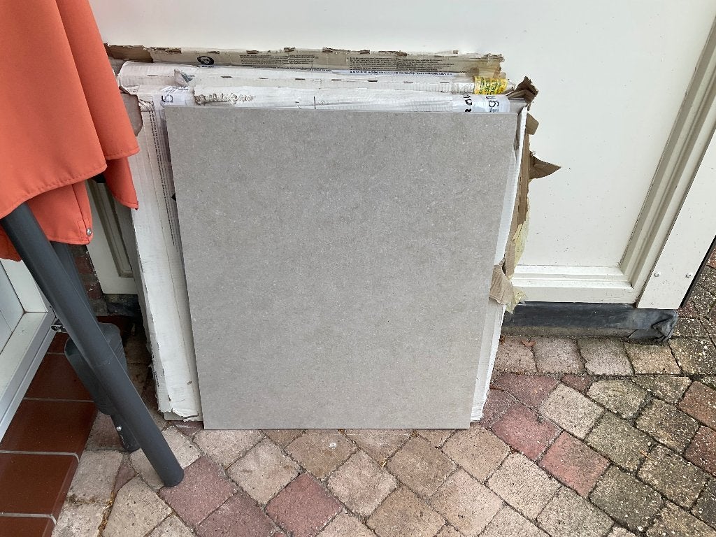 Vloertegels, Ophalen, 60 cm of meer, Nieuw, Minder dan 5 m²