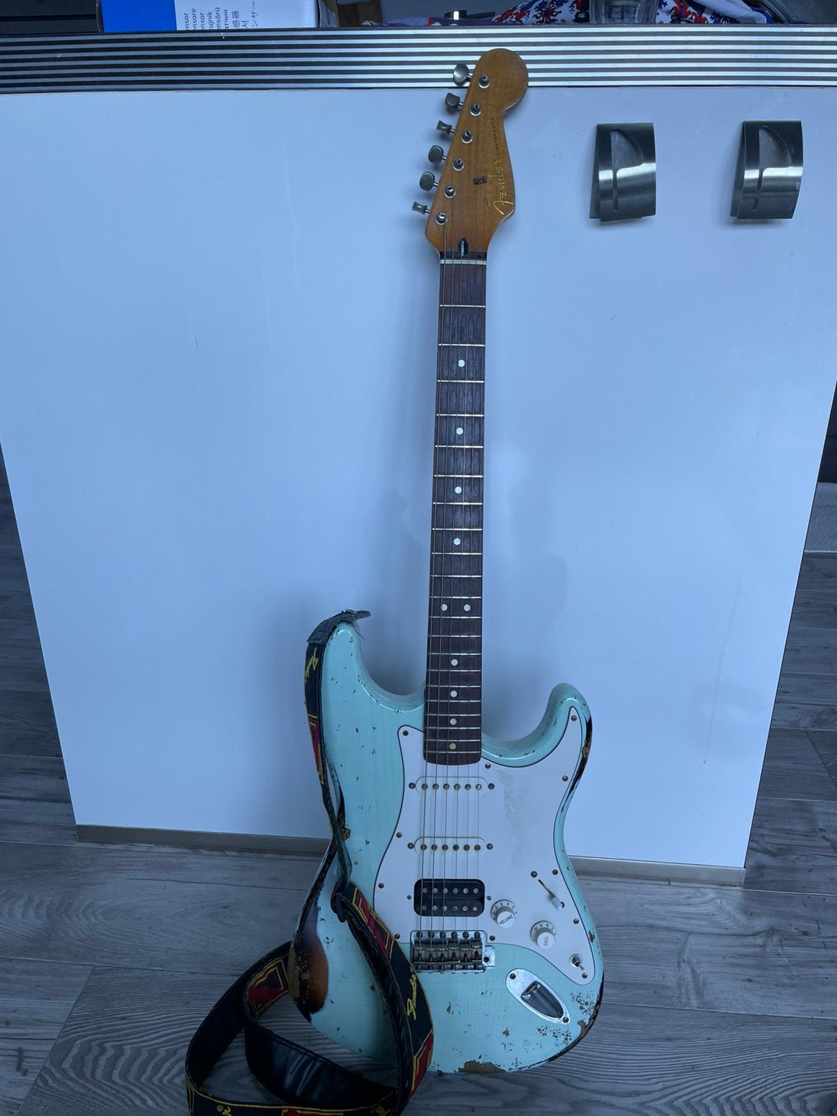 Fender Stratocaster MIM 1995, Muziek en Instrumenten, Snaarinstrumenten | Gitaren | Elektrisch, Ophalen, Zo goed als nieuw, Solid body
