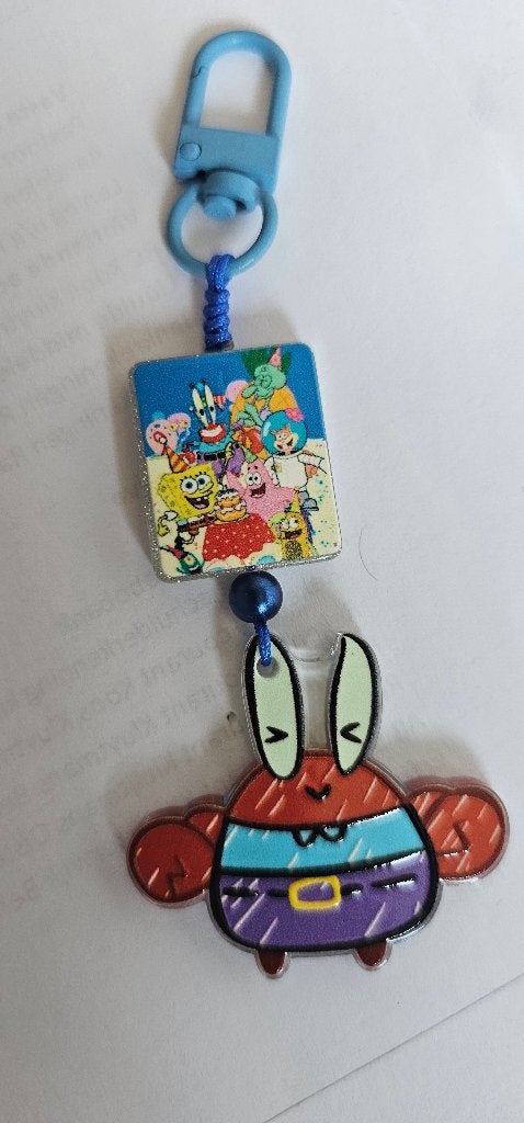 mr crab sponge bob keychain, Ophalen of Verzenden, Nieuw, Dier of Natuur