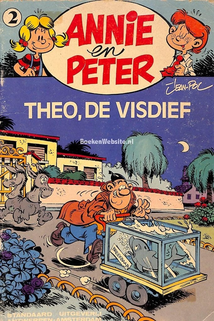 Annie en Peter Theo de visdief, Eén stripboek, Ophalen of Verzenden, Gelezen