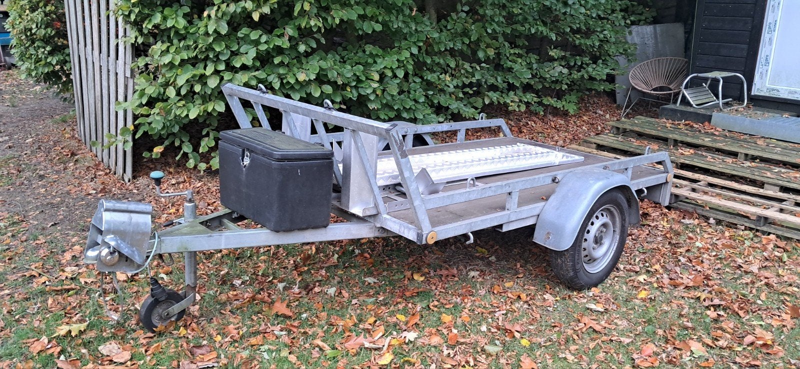 Motor trailer/ aanhanger, Ophalen