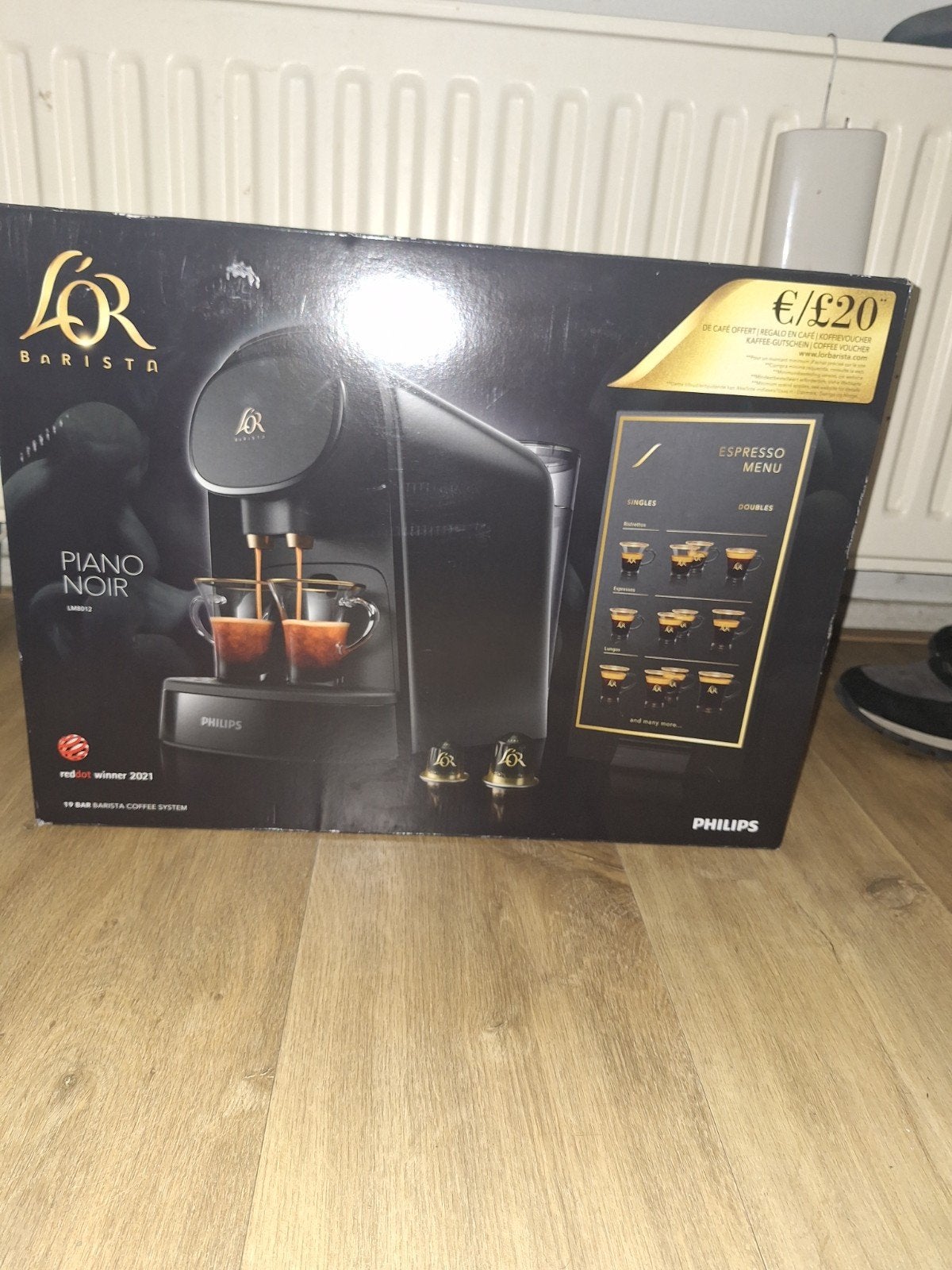 Philips L'OR Barista LM8012 Koffiemachine - Piano Noir