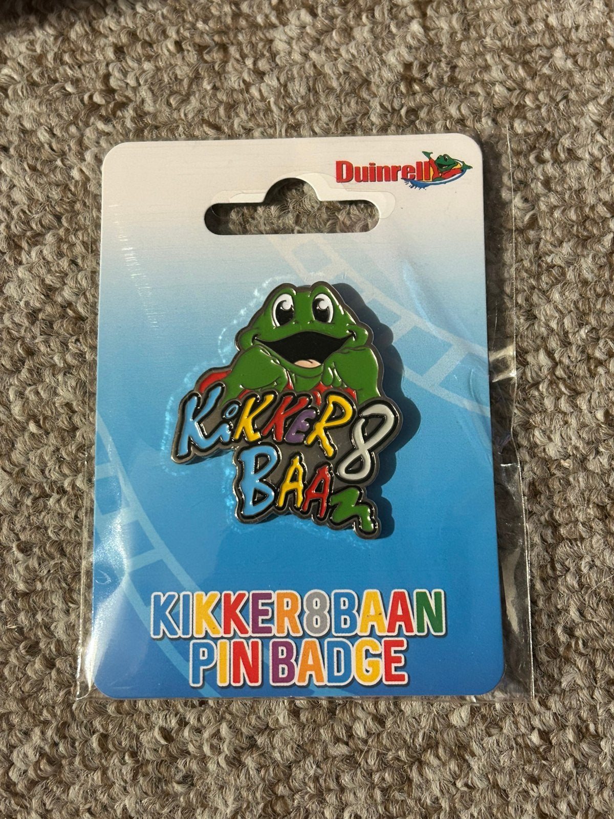 Duinrell Pin Kikker8baan, Ophalen of Verzenden, Nieuw, Overige onderwerpen, Speldje of Pin
