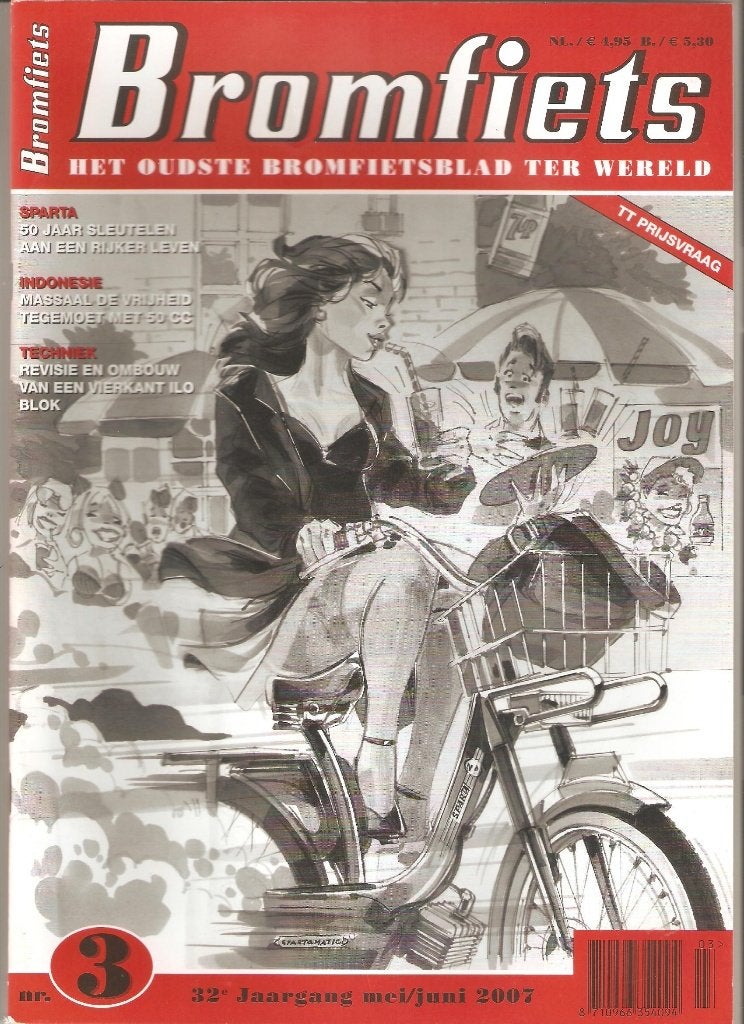 Bromfiets 3-2007 : Sparta – ILO -  Zundapp - Germaan, Ophalen of Verzenden, Zo goed als nieuw, Sport en Vrije tijd