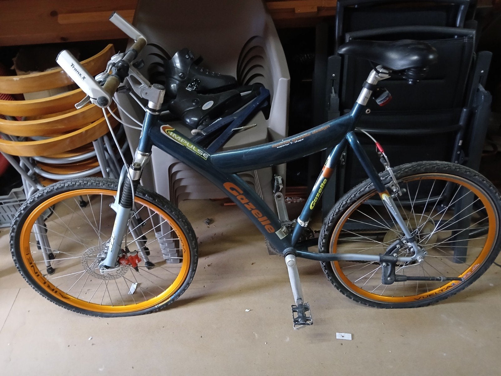mountainbike Gazelle Impulse, Ophalen