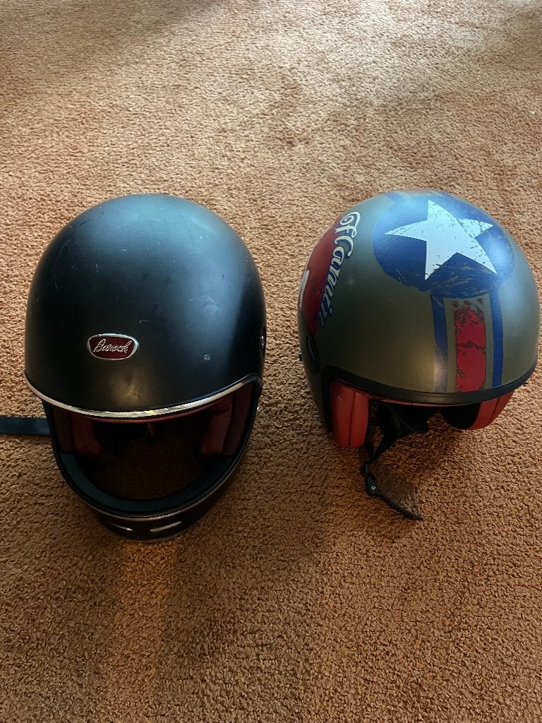 helm, Fietsen en Brommers, Brommerhelmen, Ophalen, Gebruikt, Small, Baroch & premier