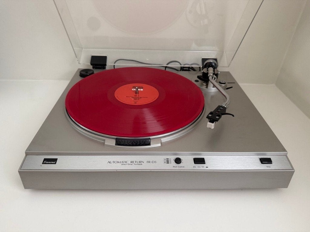 Sansui FR-D3 platenspeler, Automatisch, Zo goed als nieuw, Platenspeler, Ophalen