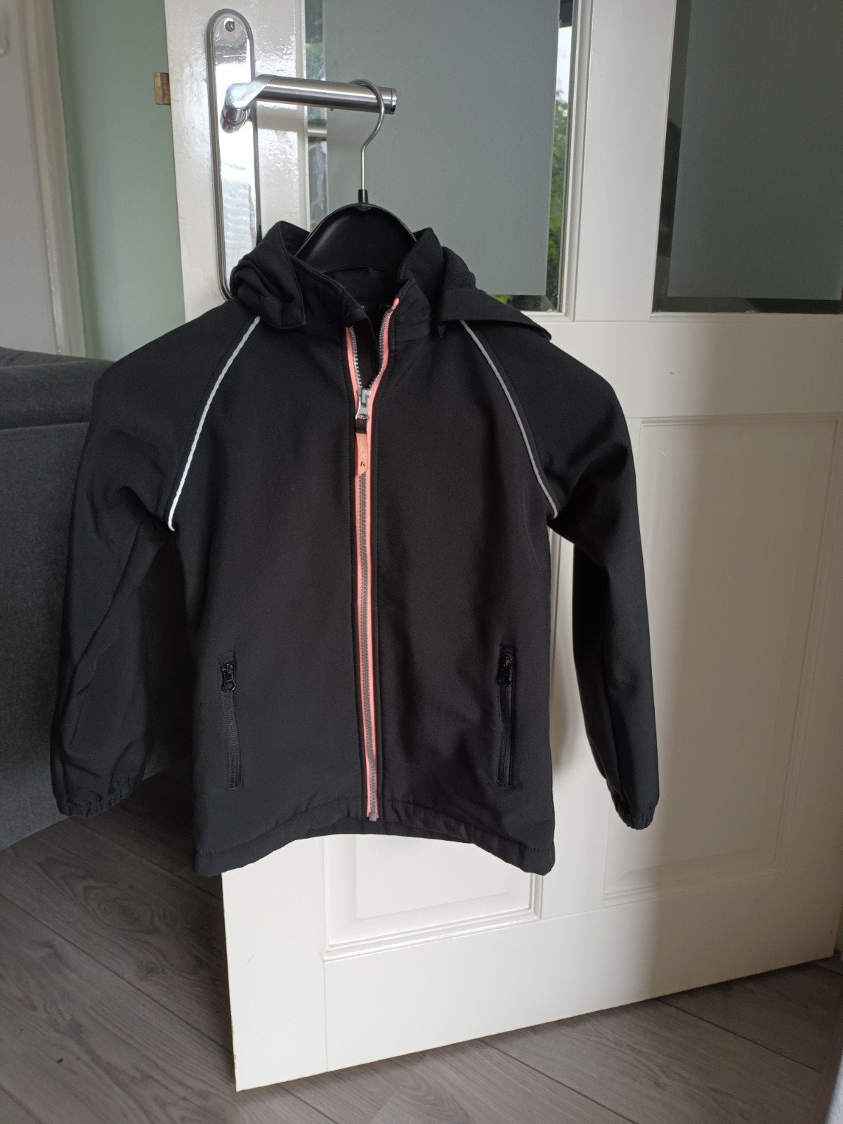 Name It Playtech regenjas kind maat 128 - Zo goed als nieuw, Kinderen en Baby's, Kinderkleding | Maat 128, Ophalen, Name It Playtech
