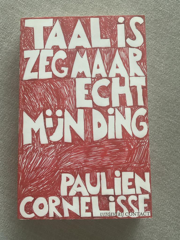 Taal is zeg maar echt mijn ding - Paulien Cornelisse, Boeken, Essays, Columns en Interviews, Ophalen of Verzenden, Zo goed als nieuw