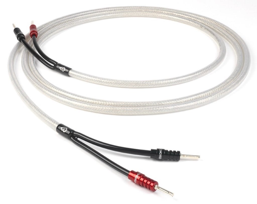 Chord Shawline X 2x7m speakerkabel, ChordOhmic stekkers, Audio, Tv en Foto, Ophalen of Verzenden, Zo goed als nieuw, 5 tot 10 meter