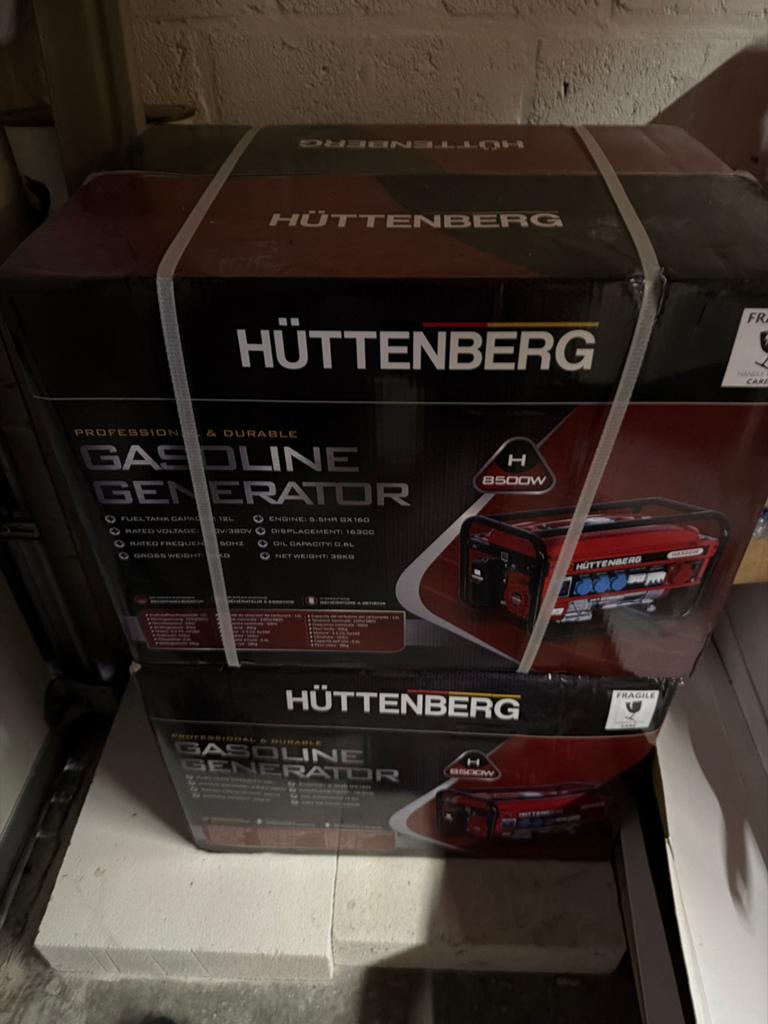 Nieuw Benzine Aggregaat H 8500W - Krachtige Gener, Ophalen of Verzenden, Nieuw