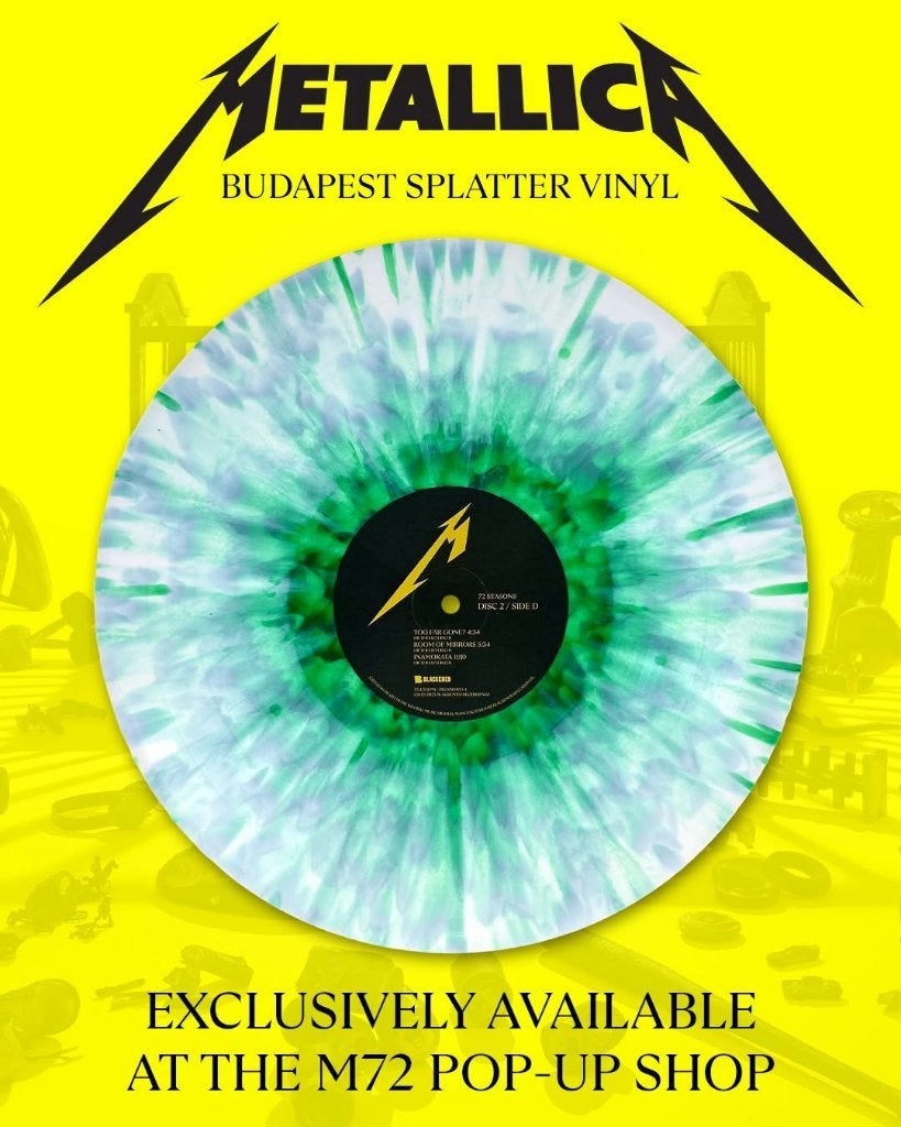 Metallica - 72 Seasons Budapest splatter vinyl 2xLP, Verzenden, 12 inch, Nieuw in verpakking, Geseald