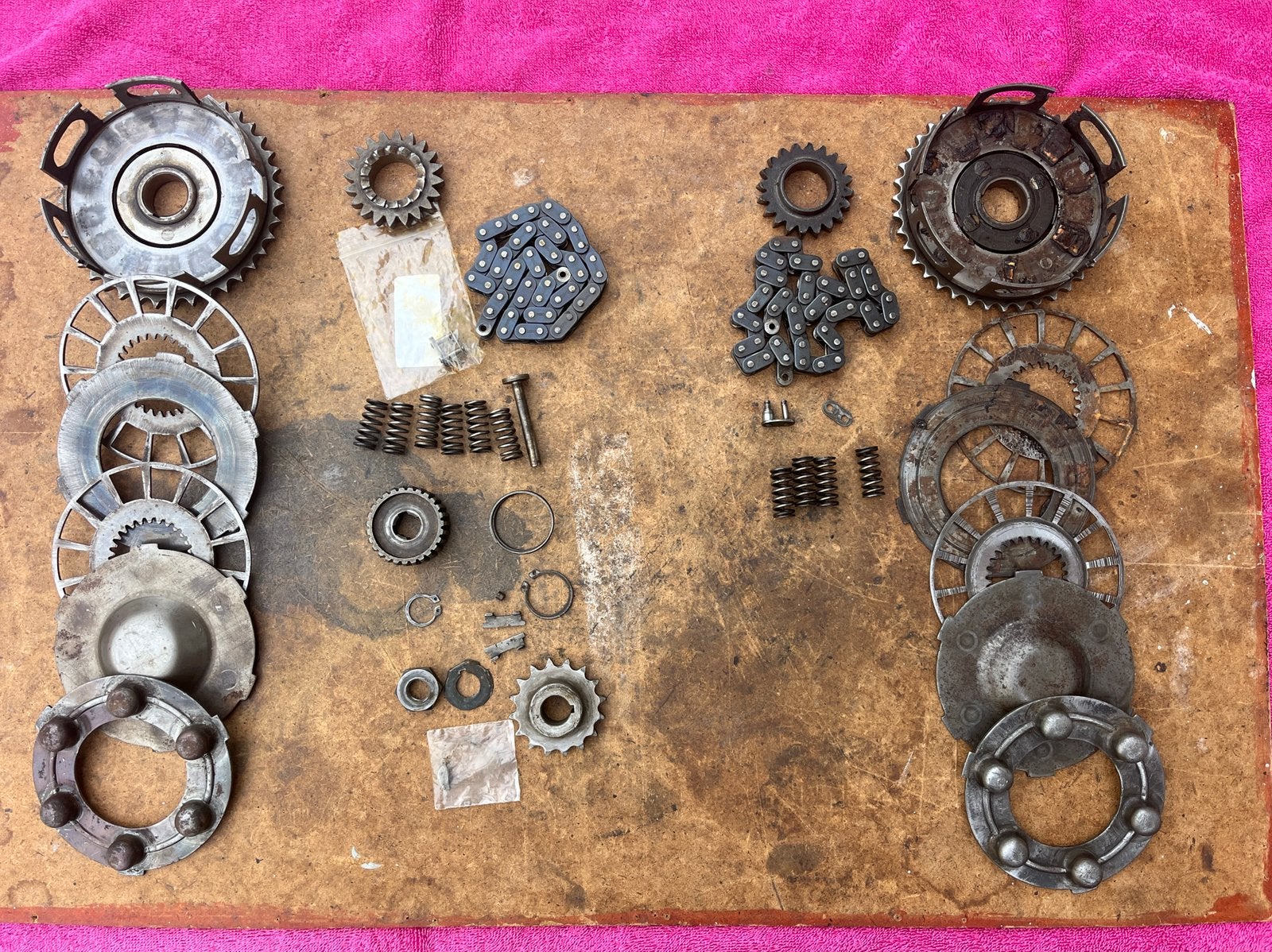 ILO MG125F / 125H koppeling onderdelen, Ophalen of Verzenden, Gebruikt
