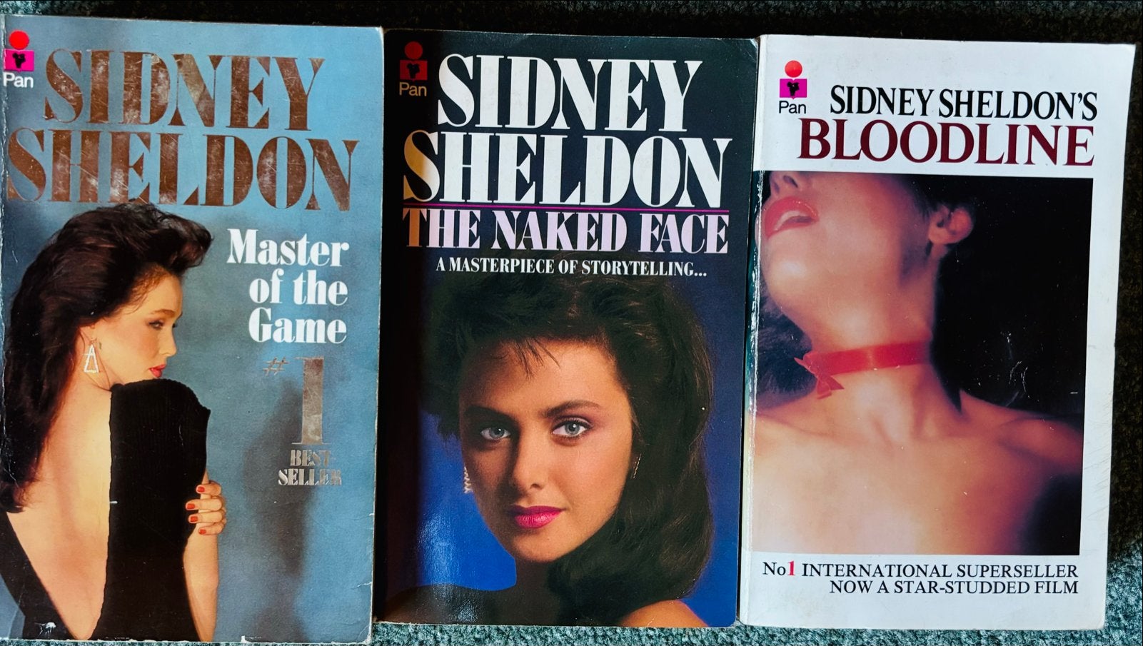 Sidney Sheldon Boeken - Master of the Game, The Naked Face,, Ophalen of Verzenden, Gelezen