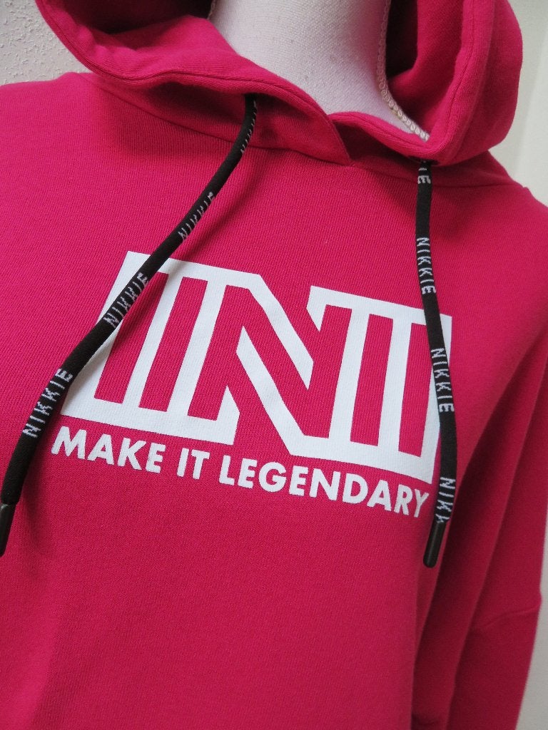 V34 Nikkie originele nieuwe trui hoodie roze 32 past voor 40, Maat 38/40 (M), Nieuw, Ophalen of Verzenden, Nikkie